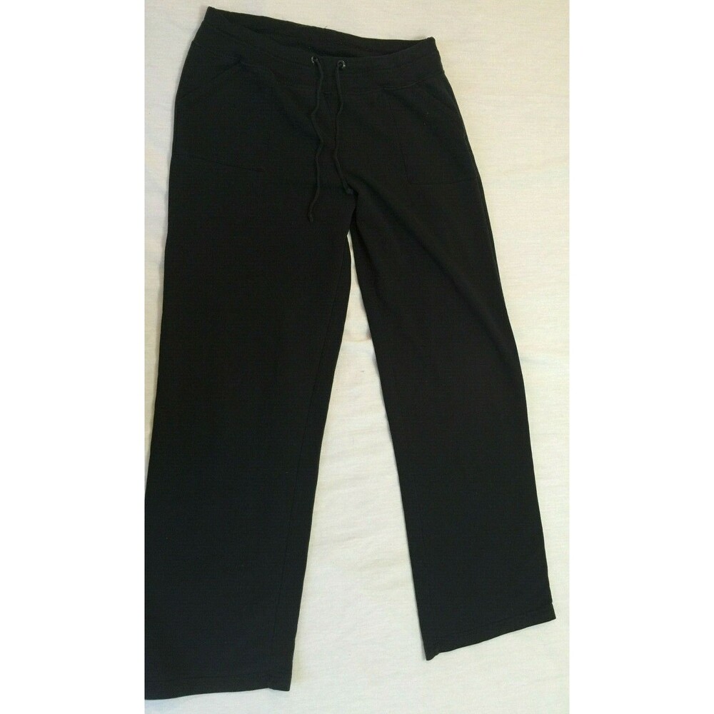 FASHION BUG WOMENS ATHLETIC PULL ON YOGA PANTS SIZE M